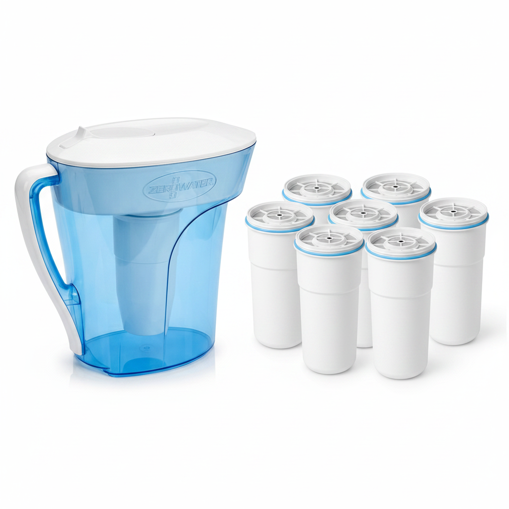 ZeroWater XL Sürahi + 6'lı Filtre Bundle